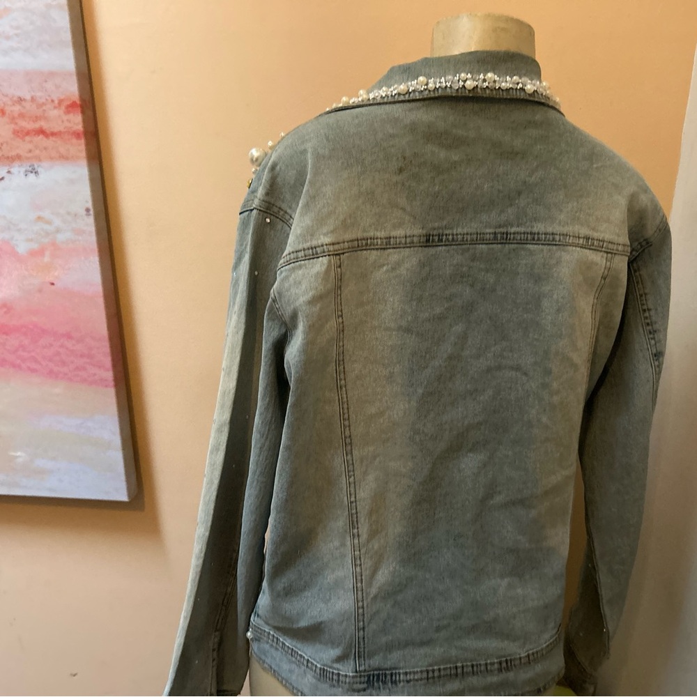 Embellished Denim Jacket - Picture 3 of 5